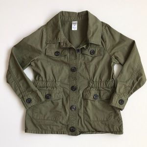 Carter’s Girls Army Green Military Jacket